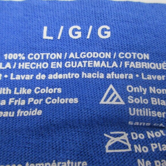 Sesame Street T Shirt Blue 100% Cotton Cookie Monster Graphic Tee - Picture 3 of 8